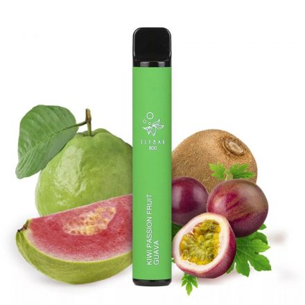 ELF BAR 800 - Kiwi Passion Fruit Guava 0% - Nicotine Free