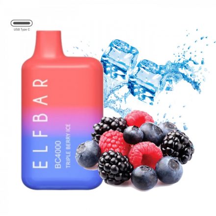 ELF BAR BC4000 - Triple Berry Ice 5% - Rechargeable