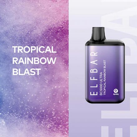 ELF BAR BC5000 Ultra - Tropical Rainbow Blast 5% - Rechargeable