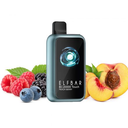 ELF BAR BC20000 Touch - Peach Berry 5% - Rechargeable